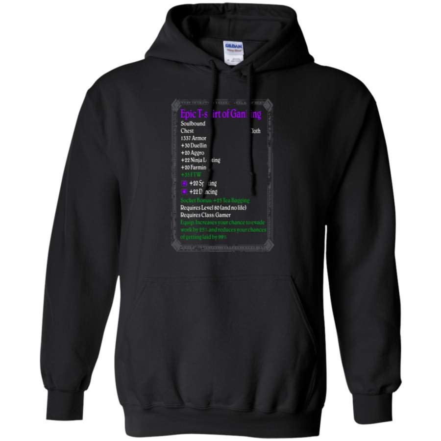 AGR World Of Warcraft Epic Of Ganking Hoodie