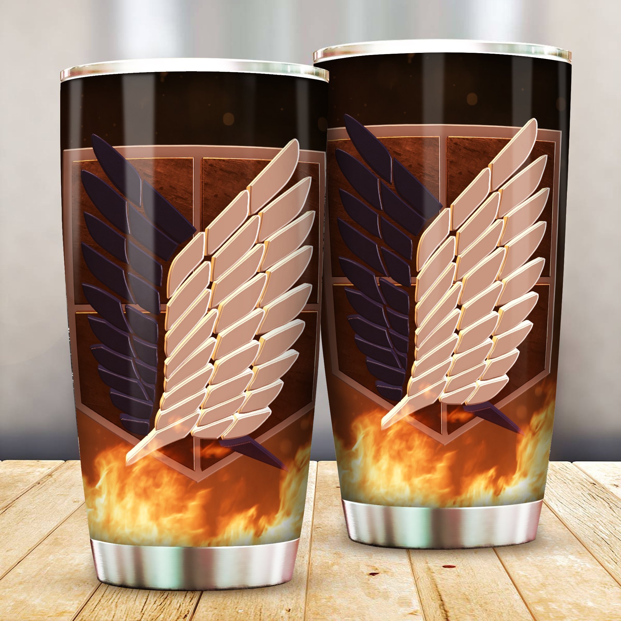 Survey Corps All Over Print Tumbler