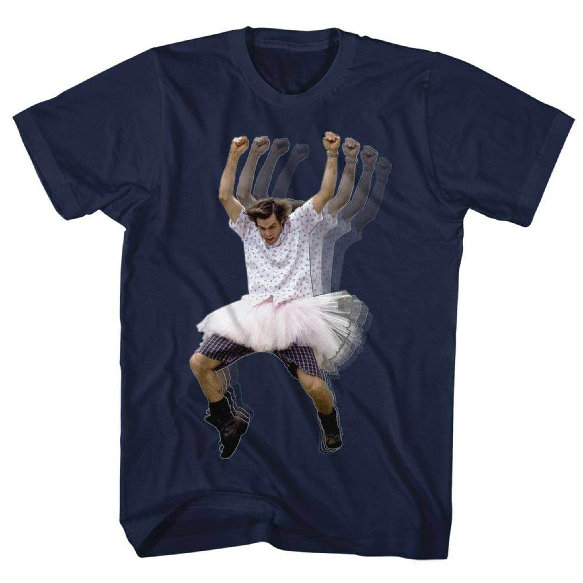 Ace Ventura Dance Navy Adult T-Shirt