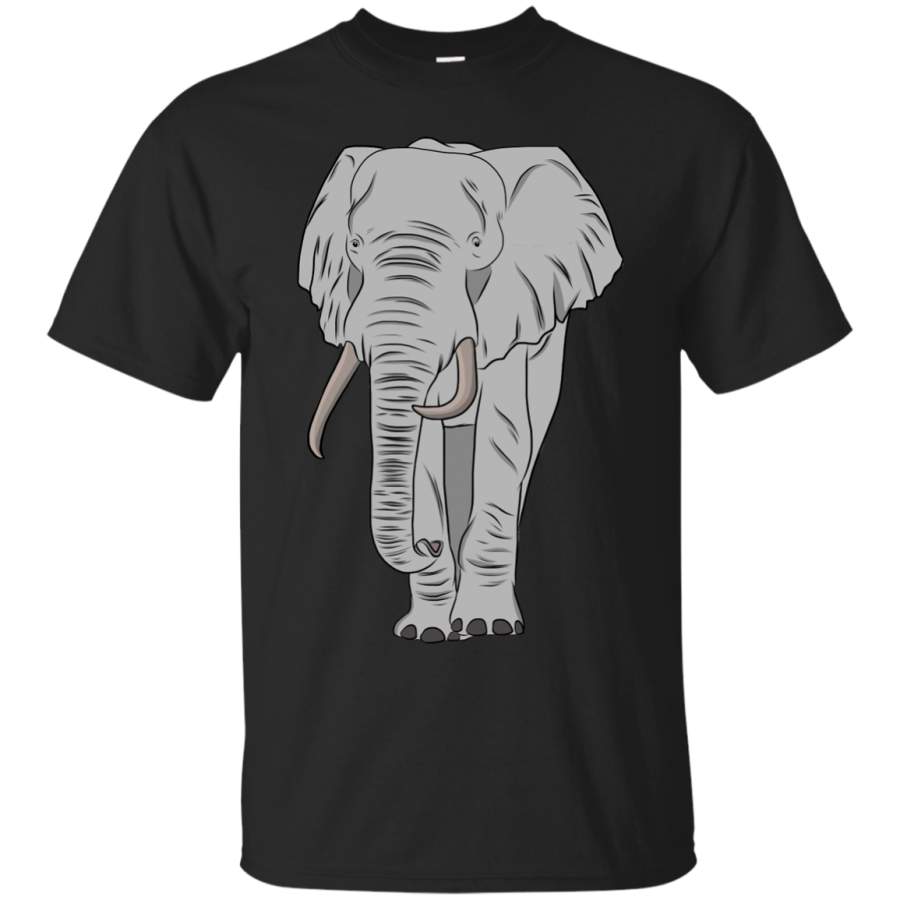 Elephants – Gray Elephant cartoons T Shirt & Hoodie