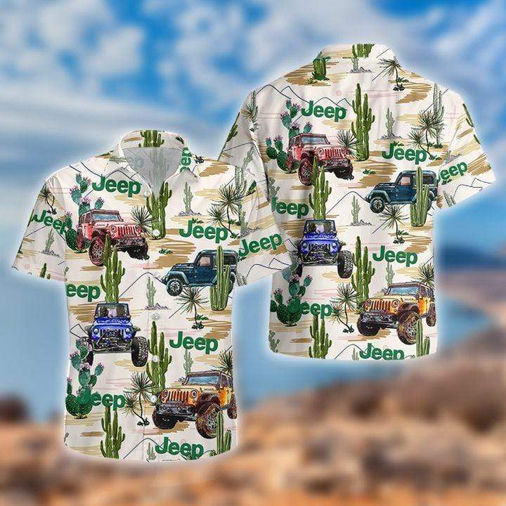 Jeep Cactus Desert Hawaii Shirt Unisex Adult Ha70386