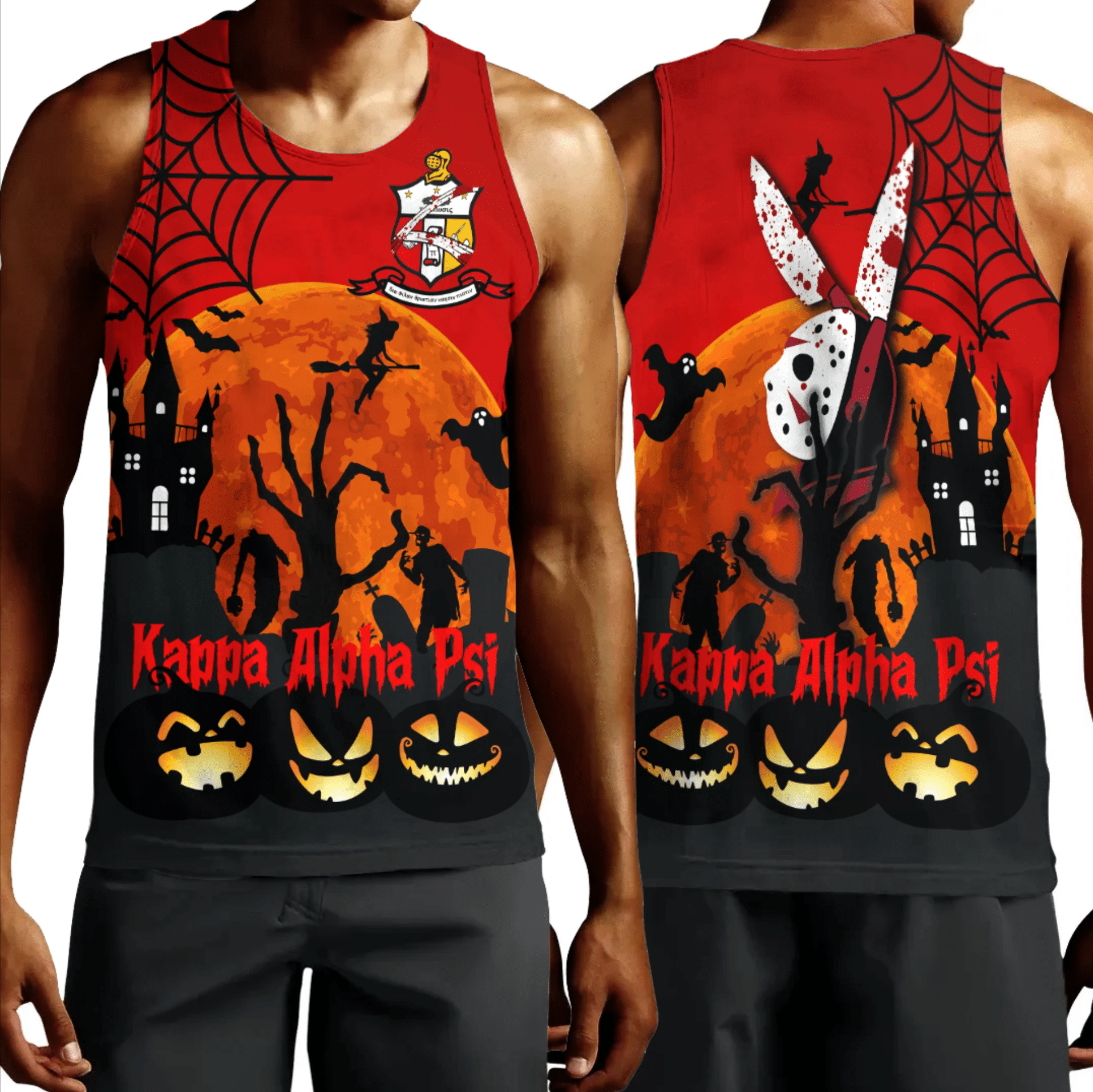 Wonderprint Tank Top Kappa Alpha Psi Halloween Tank Top Lt10