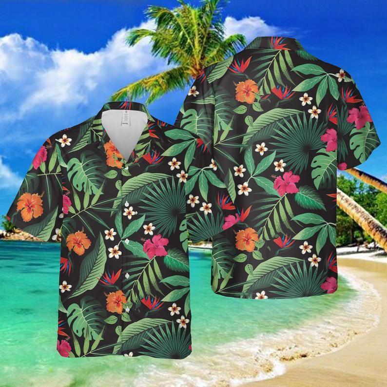 Beach Shirt Felacia [Hawaii Shirt] Hawaii Shirt And Shorts, Hawaiian Floral Aloha Cartoon Shirt, Beach Shirt For Couplezx18195 X lezhubbs Cartoon Fashion
