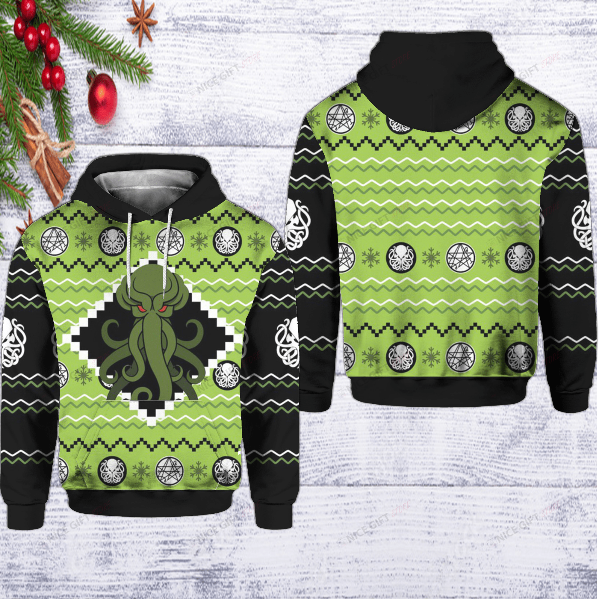 Cthulhu Hoodie 3D 3Ho-K5M3