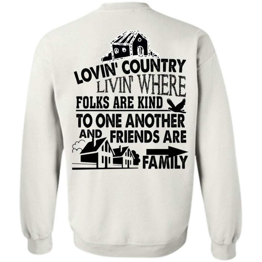 I Love Farming T Shirt, Loving Country Living Sweatshirt