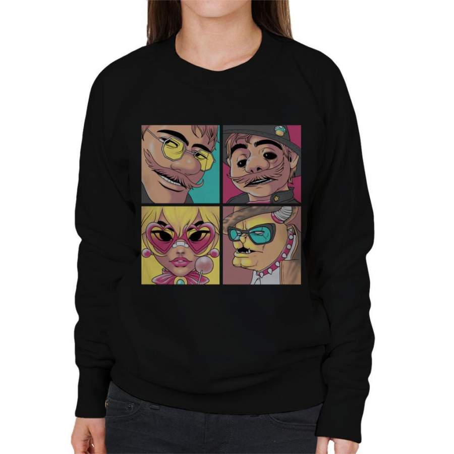 Super Mario Plumbarz Women’s Sweatshirt