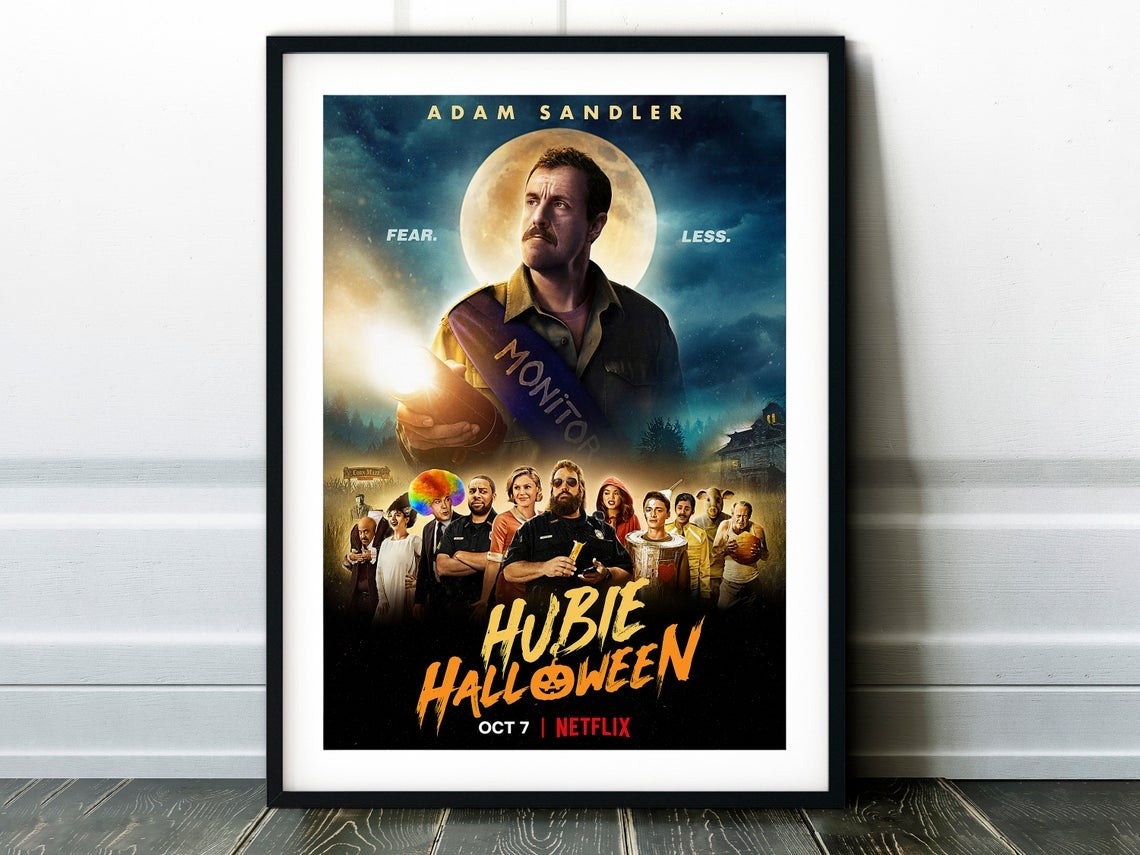 Hubie Halloween Movie Canvas And Poster, Canvas Prints, Wall Decor Visual Art Gift Happy Halloween 1