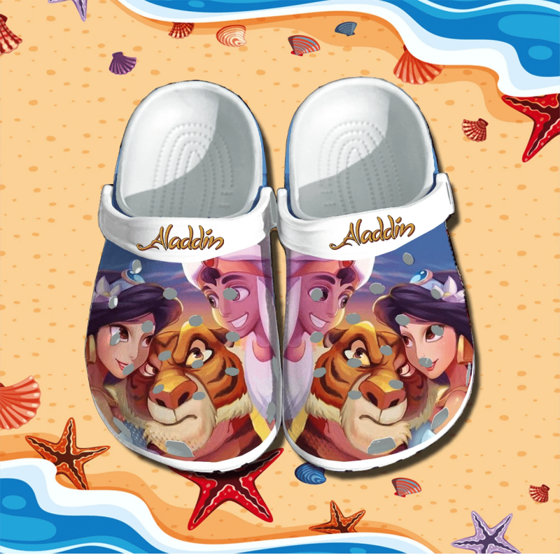 Aladdin Crocs Clog Shoes