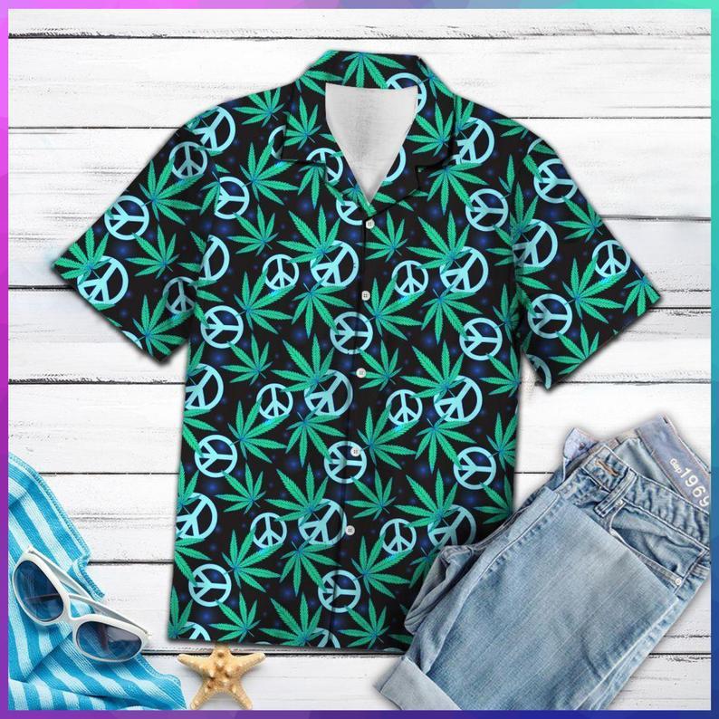 Hippie Leaves Hawaii Shirt Unisex Adult Ha101623