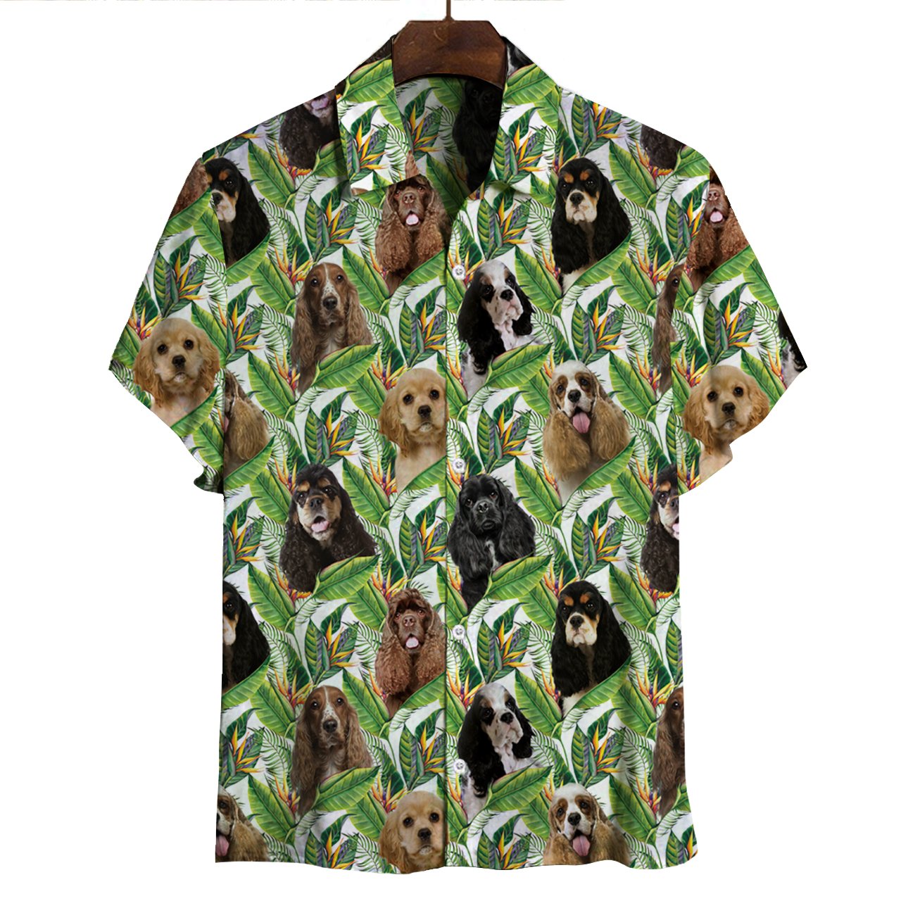 American Cocker Spaniel Hawaii Shirt Ha111133