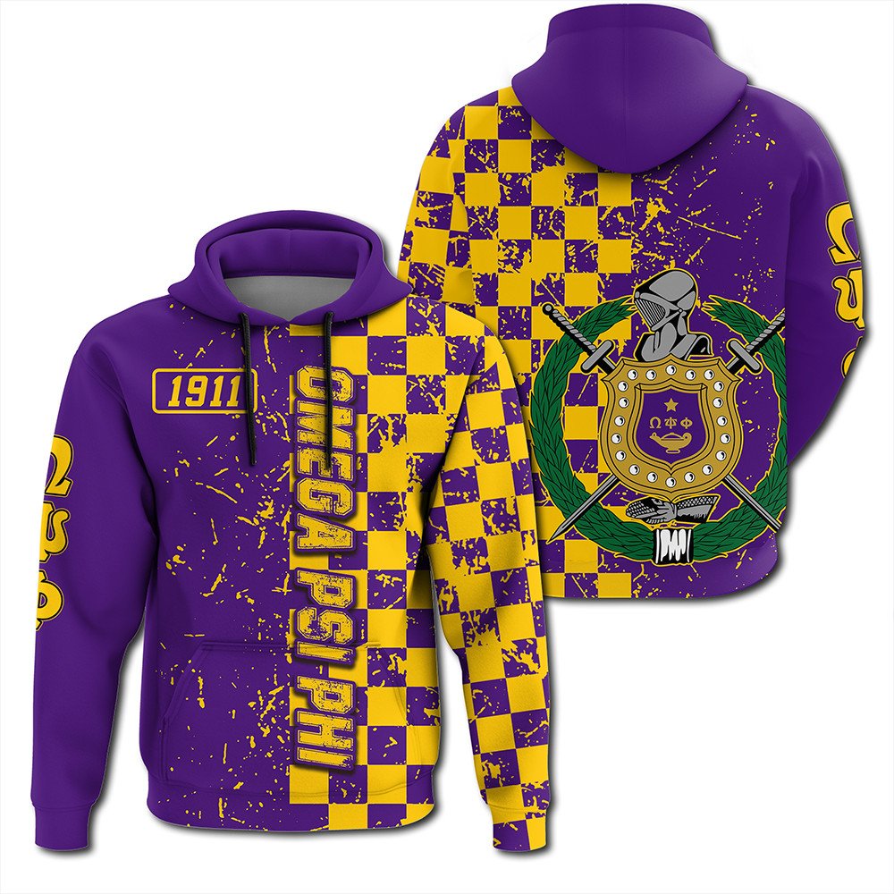 Fraternity Hoodie – Omega Psi Phi Caro Style Hoodie