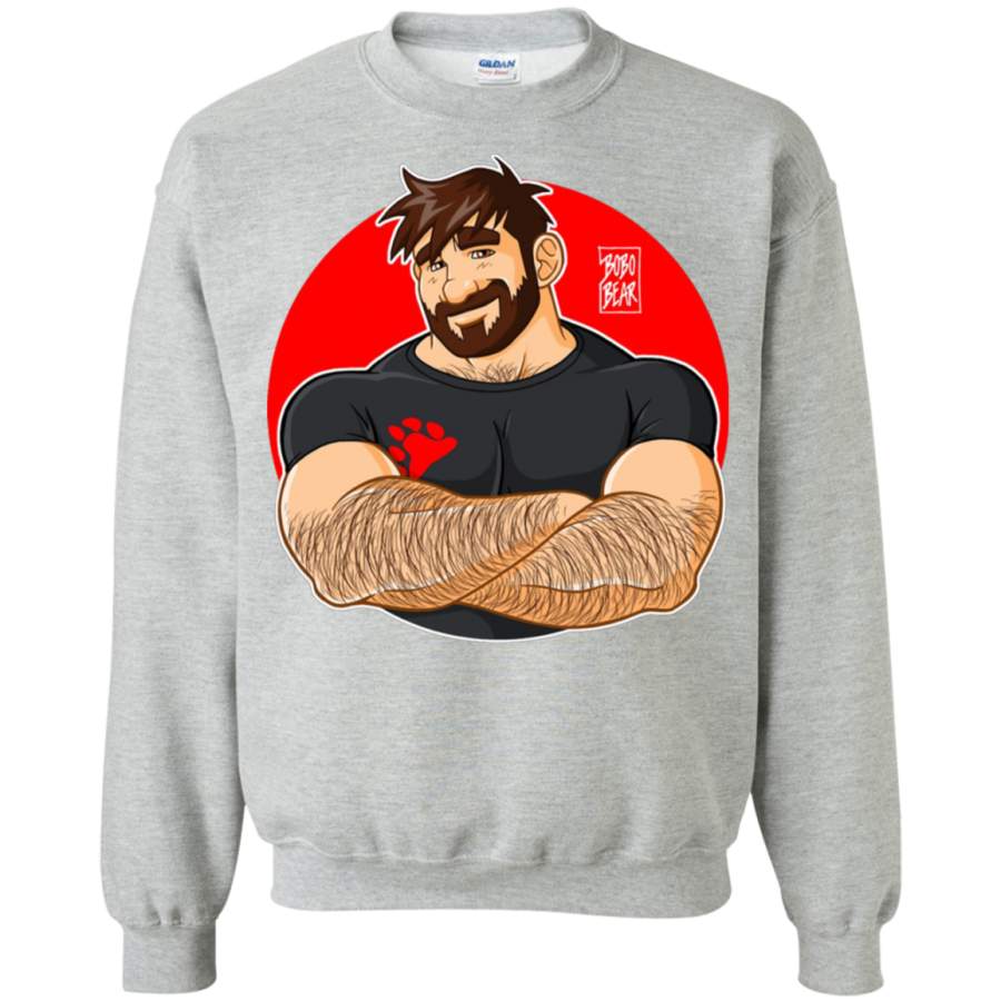 AGR ADAM LIKES CROSSING ARMS Crewneck Pullover Sweatshirt