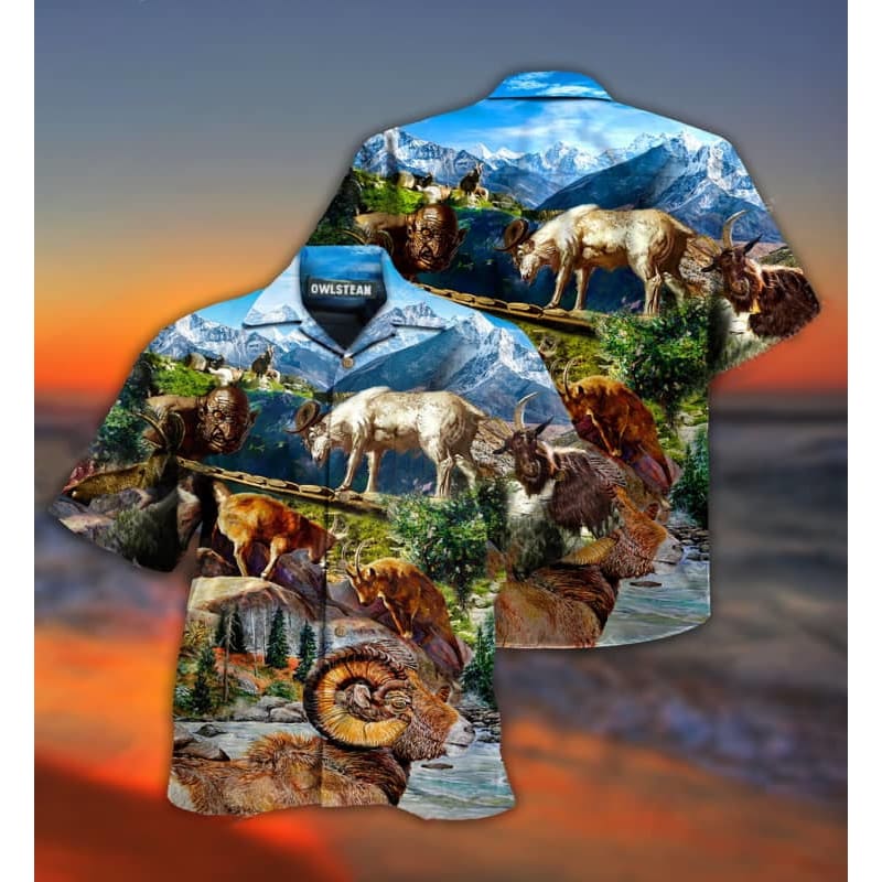 Goatsummer Hawaii Goat Hawaii Shirt For Men Women Ha66749