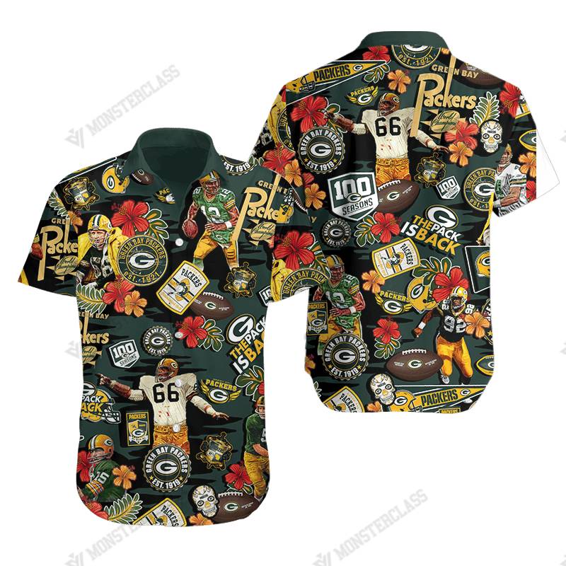 Green Bay Packers – v1 – HOT SALE HAWAIIAN SHIRT