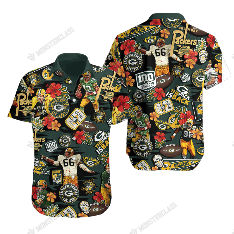 Green Bay Packers Hot Sale Hawaii Shirt Ha9712