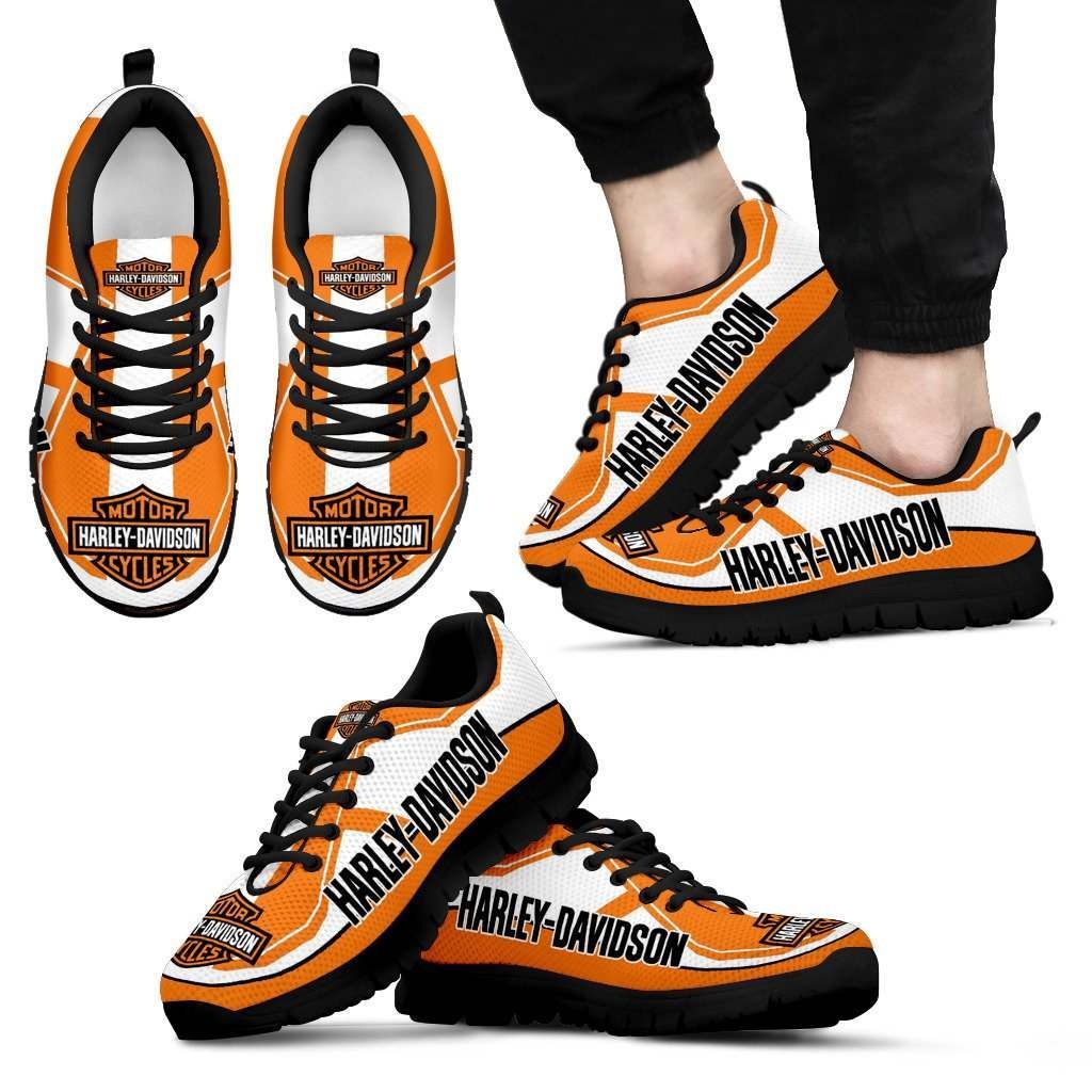 Harley Davidson 6 Motorcross Unisex Breathable Sneakers Motorcycle 6 Custom Shoes