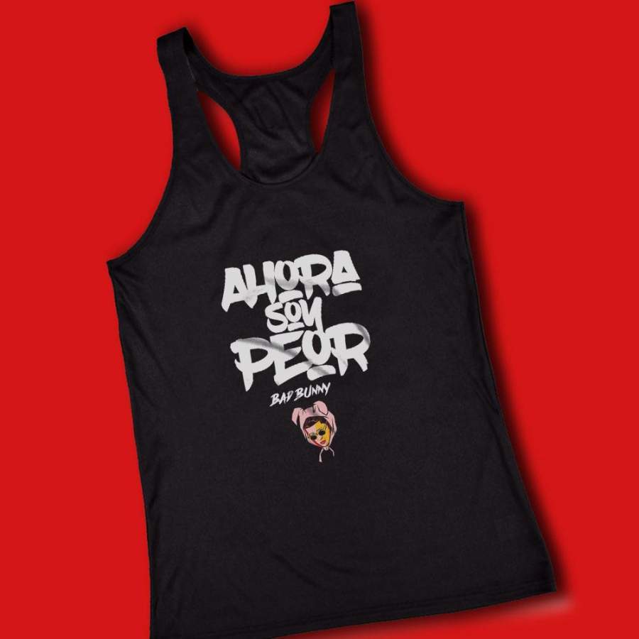 Bad Bunny Soy Peor Reggaeton Regueton Spanish Women’S Tank Top