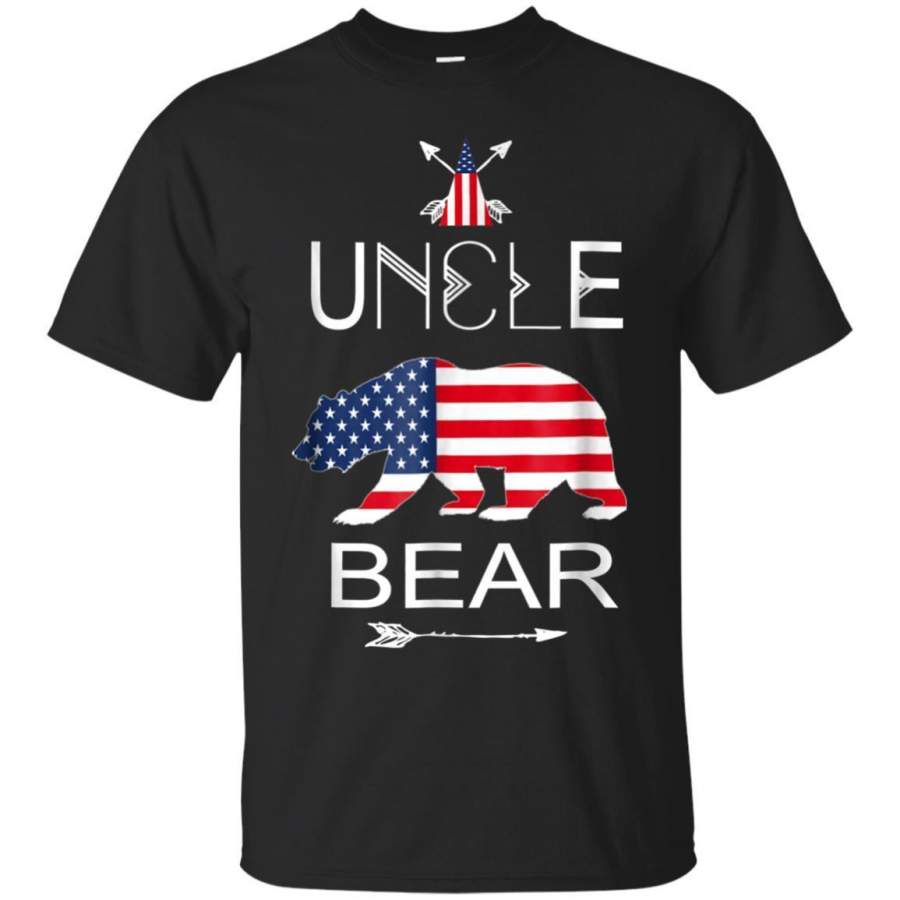 AGR Uncle Bear Patriotic 4th Of July Matching Family Shirt