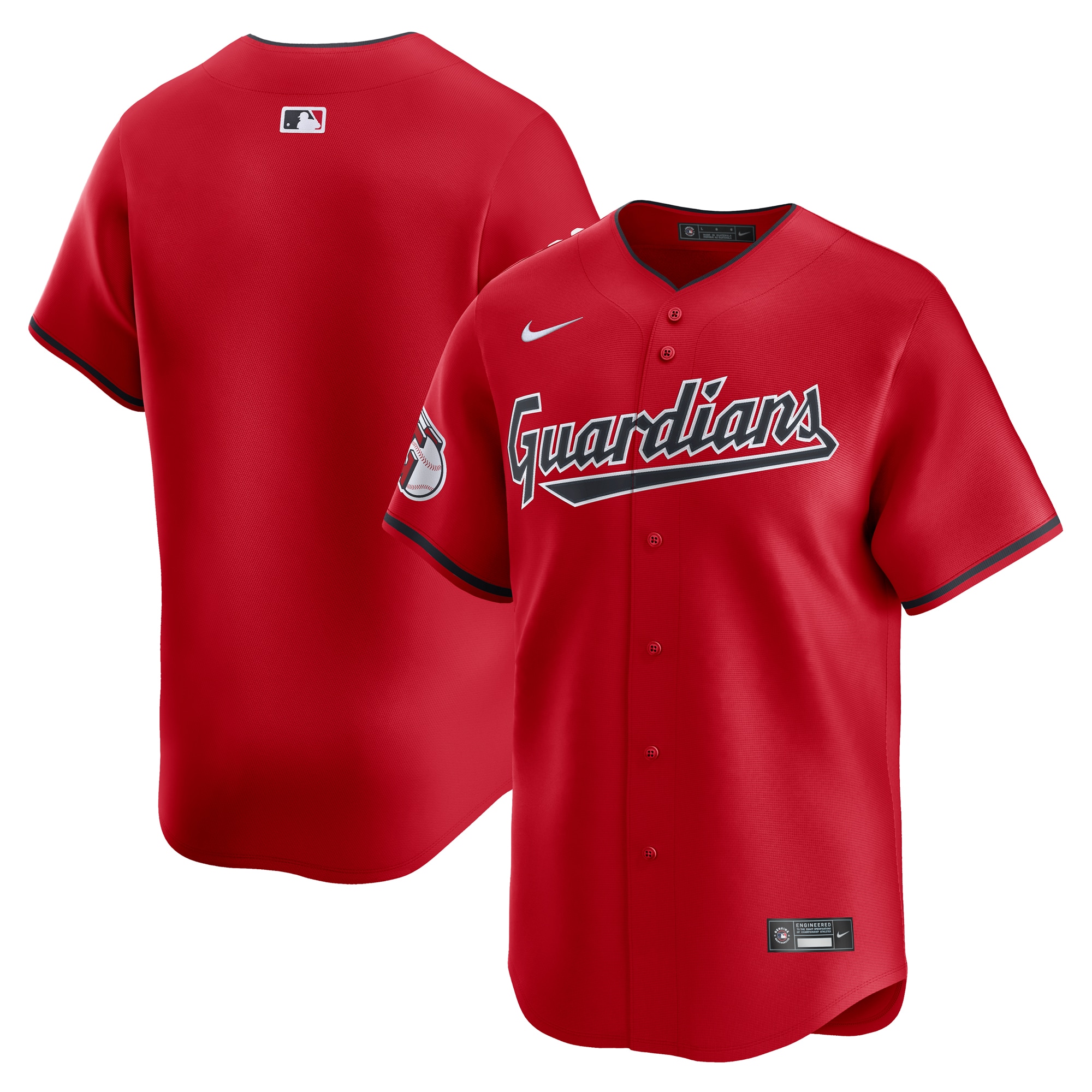 Cleveland Guardians Alternate Limited Jersey  Red