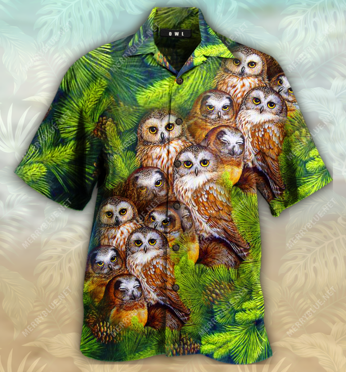 Amazing Owl Unisex Hawaiian Shirt