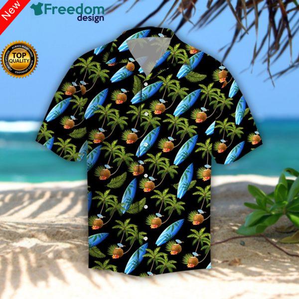 Coconut Island Hibiscus Tropical Hawaii Shirt Unisex Ha41941