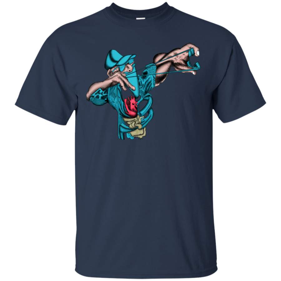 Cool Man With Slingshot TShirt Tepchase Store