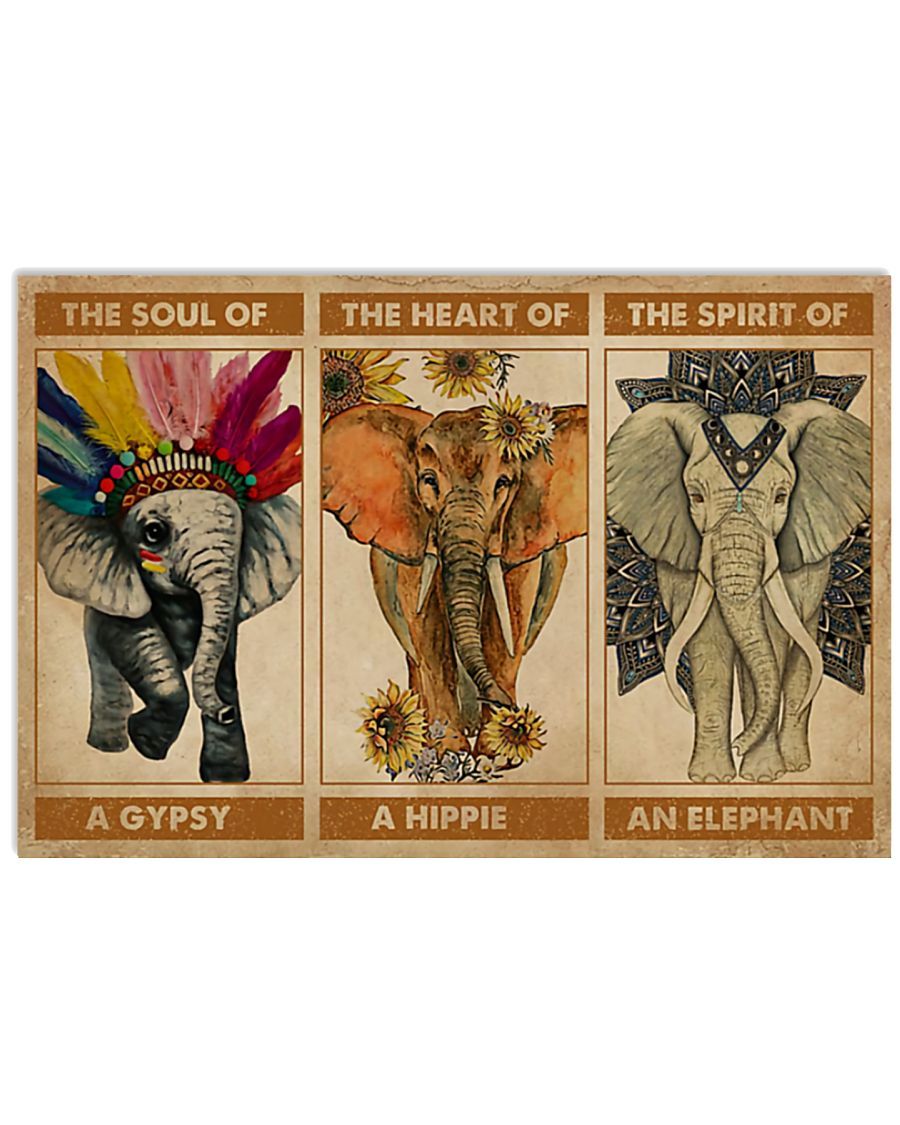 The Soul Of The Gypsy Elephant Poster Poster And Canvas, Wall Decor, Wall Art, Canvas Instructure, Wall Art, Poster Store, Wall Decals, Canvas Wall Art