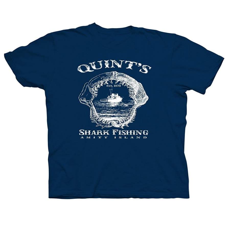 Quint’S Shark Fishing Men’S T-Shirt