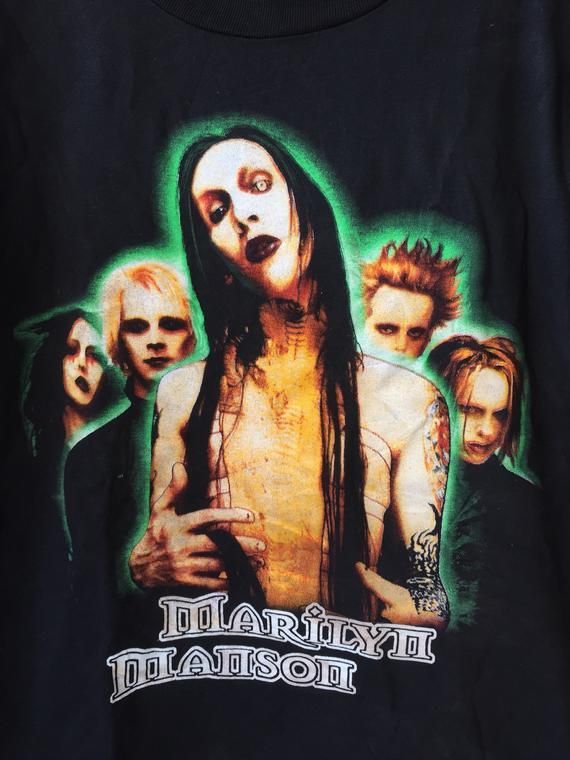 Vintage Marilyn Manson 90S Shirt