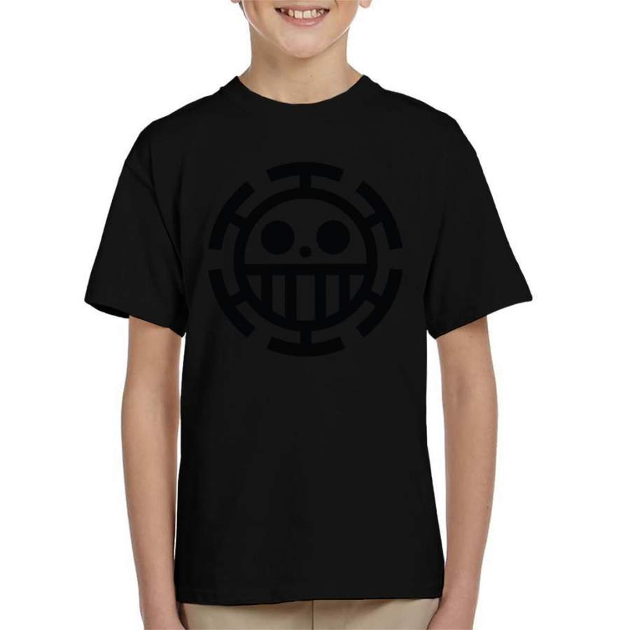 One Piece Heart Pirates Law Kid’s T-shirt