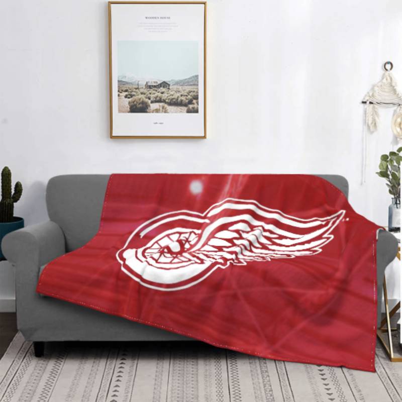 Detroit Red Wings 3D Full Printing Blanket V3