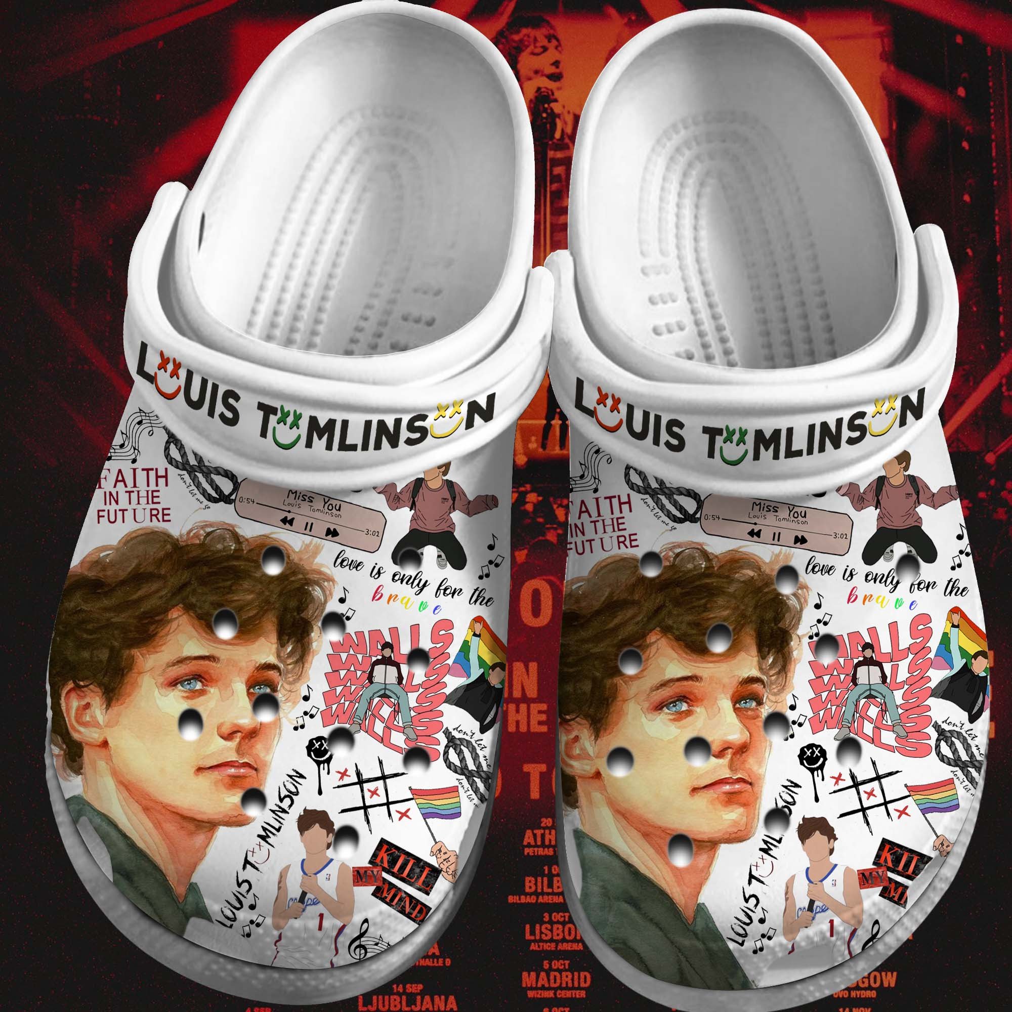 Louis Tomlinson Singer Music Crocss Clogs For Men Women And Kid Lnu88Qzj