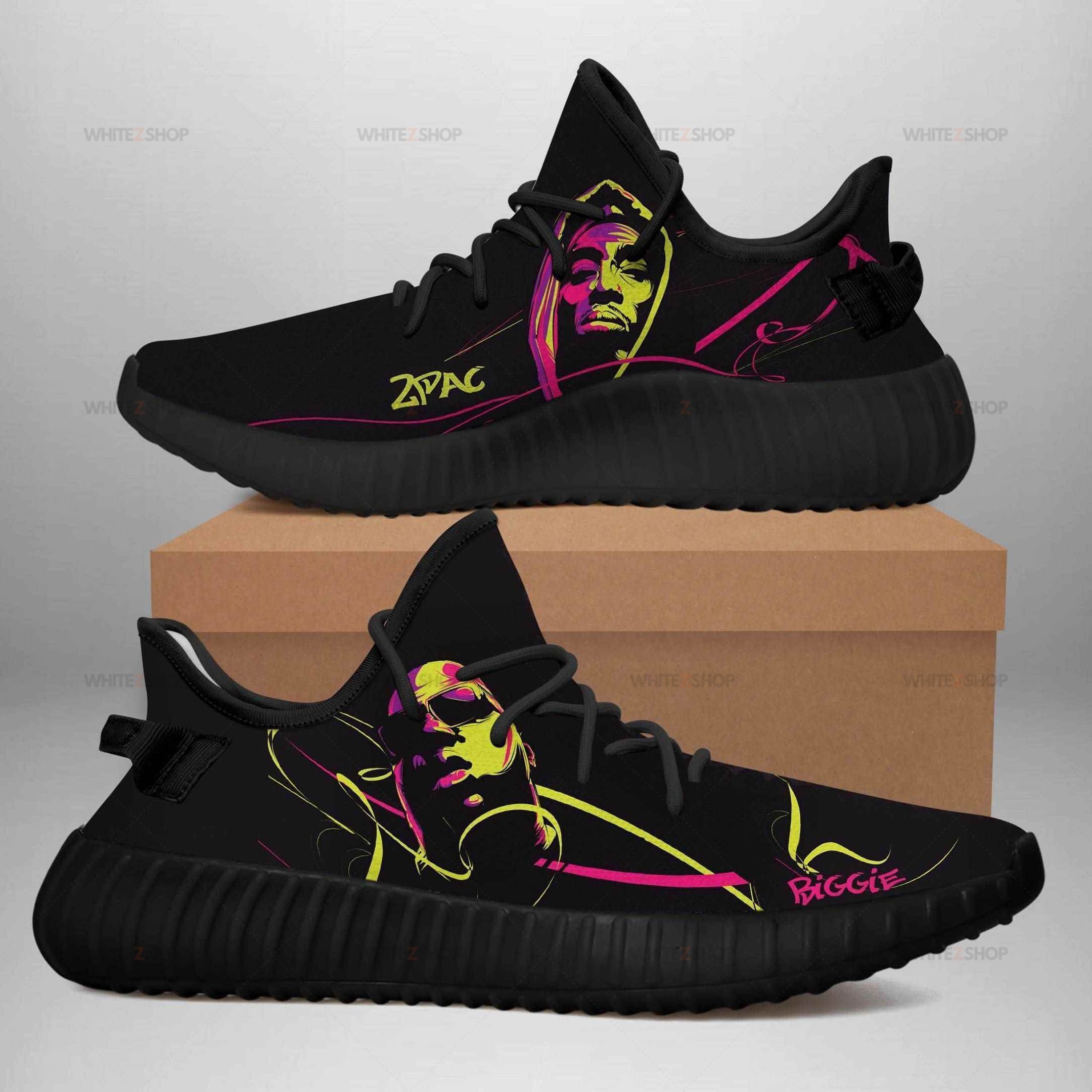 2Pac Biggie Yeezy Boost Yeezy Running Shoes Custom Shoes For Men And Women