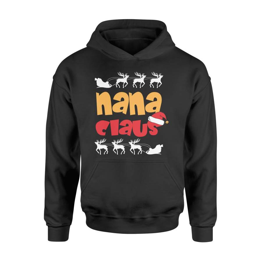 Christmas – Grandma – Nana Claus Grandma Hoodie