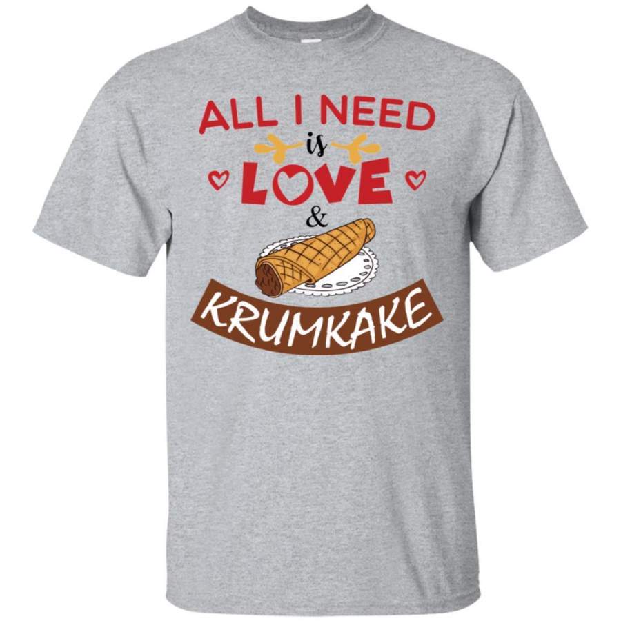 AGR All I Need Is Love & Krumkake Shirt