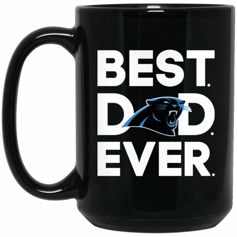 Carolina Panthers Best Dad Ever Coffee Mug