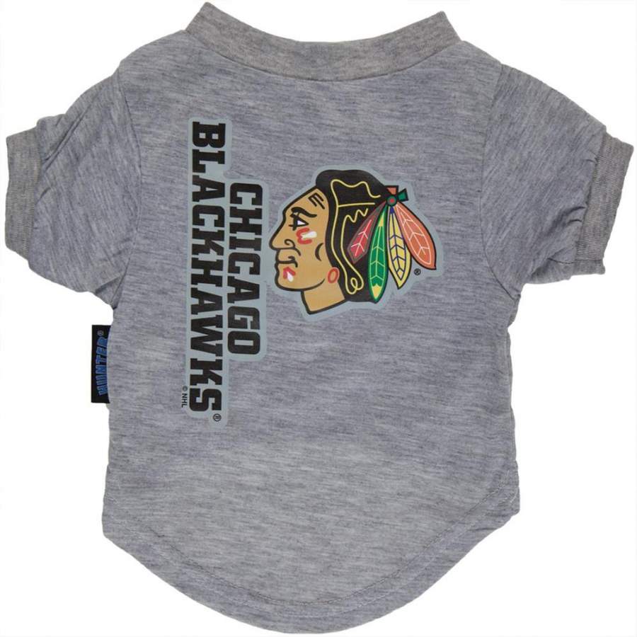 Chicago Blackhawks – Logo Dog T-Shirt