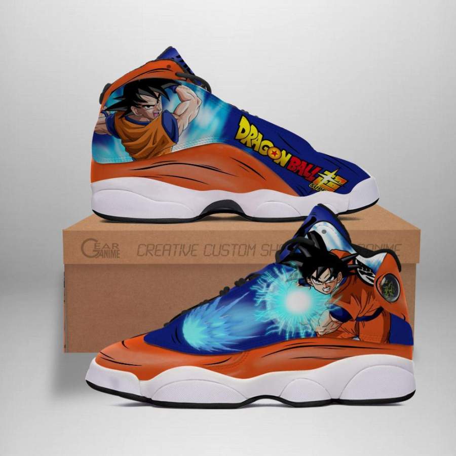Goku Jordan 13 Sneakers Kame Dragon Ball Anime Custom Shoes