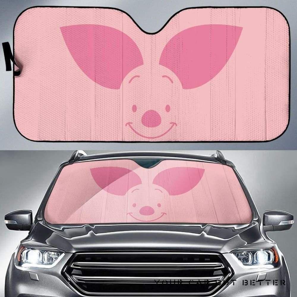 [Car Sunshade] Winnie The Pooh Piglet  -2909