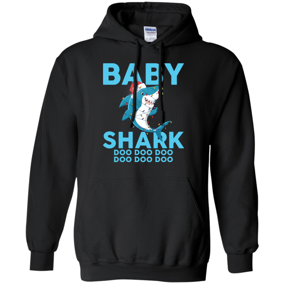 Baby Shark Doo Doo Doo Funny Christmas Son T-Shirt Hoodie