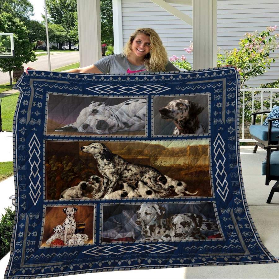 Dalmatian Quilt Blanket Christmas Gift Ideas
