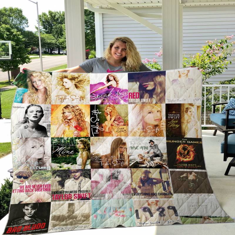 Taylor Swift Quilt Blanket – Stylestashaz Shop