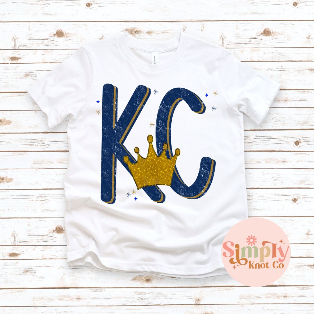 Kids KC Baseball Tshirt, Kansas City Baseball Shirt, Youth KC Baseball Shirt, Toddler Kansas City Baseball Tee, Kansas City T-shirt, KC Gift