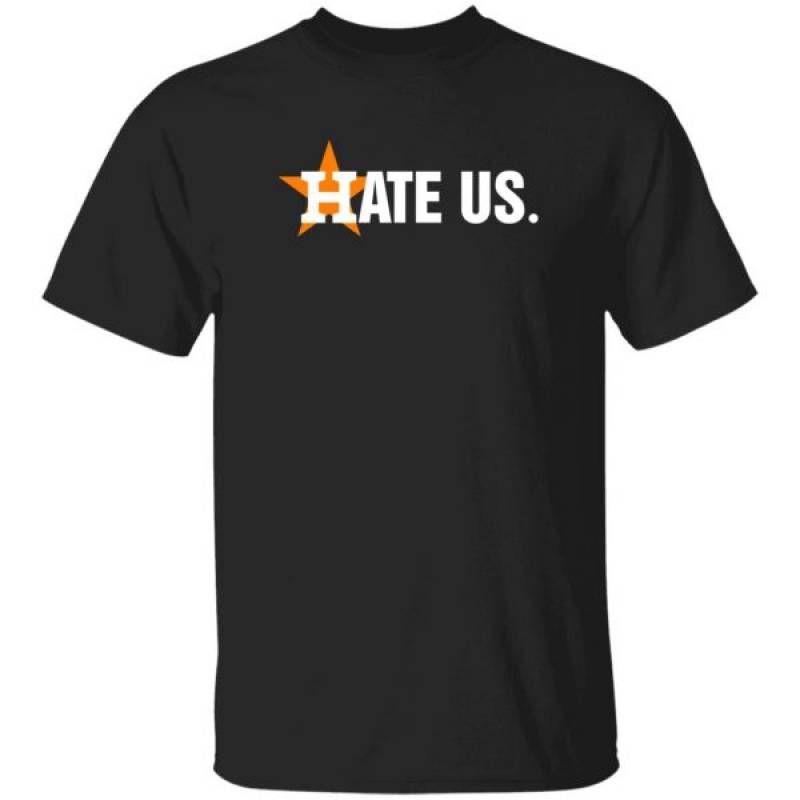 Hate us sweatshirt Houston Astros Logo hate us t shirt navy