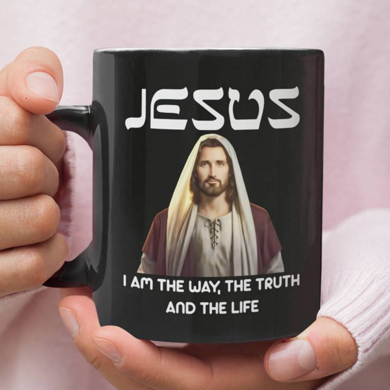 Jesus I am the way the truth and the life coffee mug