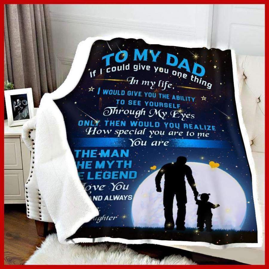 Blue Blanket Giving Dad You Are The Man The Myth The Legend