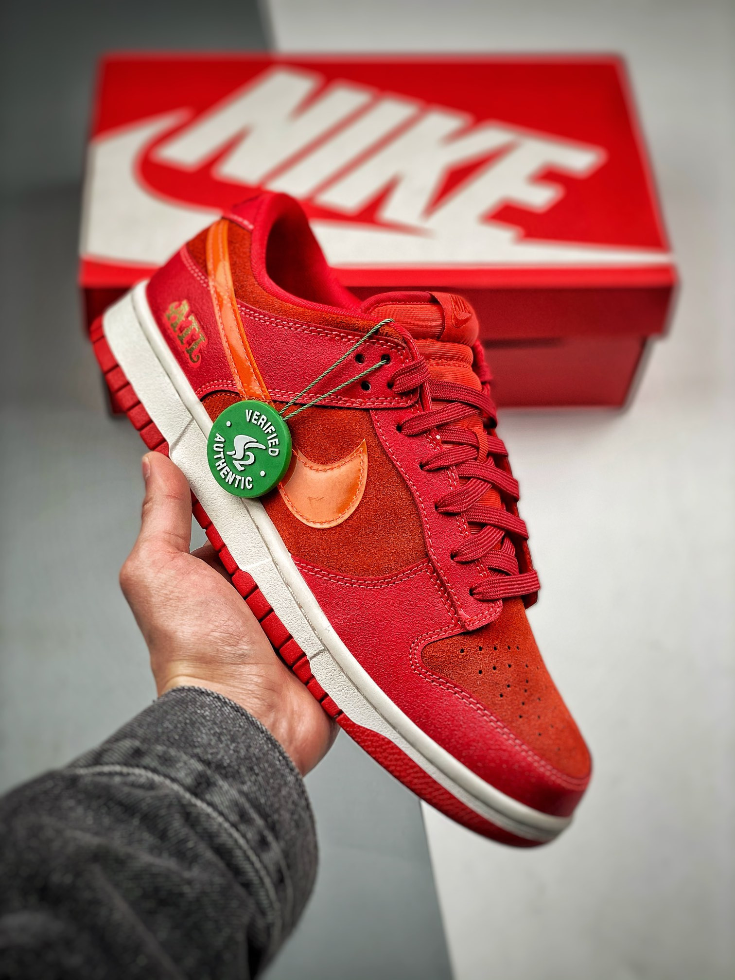 Nike Dunk Low ATL University RedBright Crimson FD0724-657 5339377