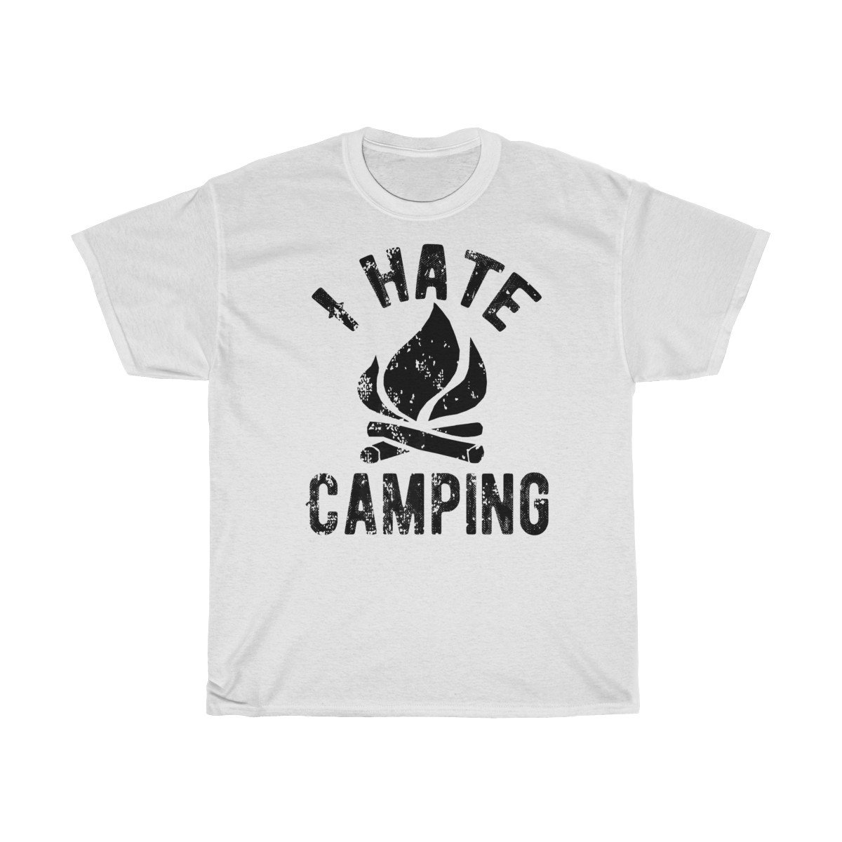 I hate Camping Tshirt