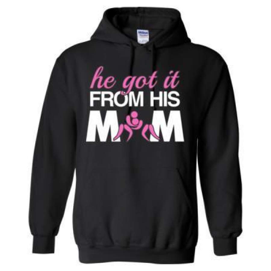 AGR He Got It From His Mom – Heavy Blend™ Hooded Sweatshirt