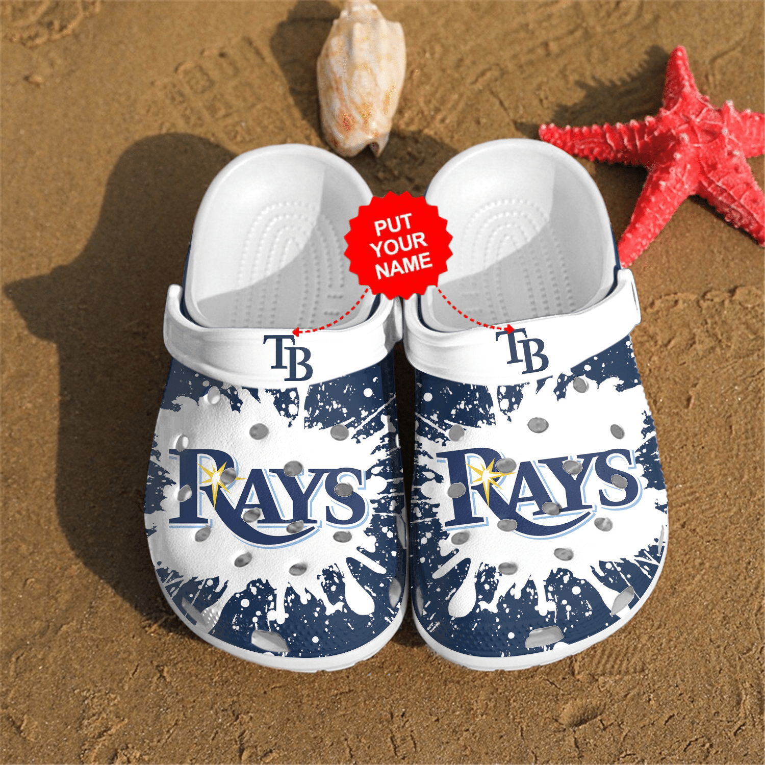 Baseball Crocs – T. Bay Rays Clog Shoes For Baseball Fans Men & Women